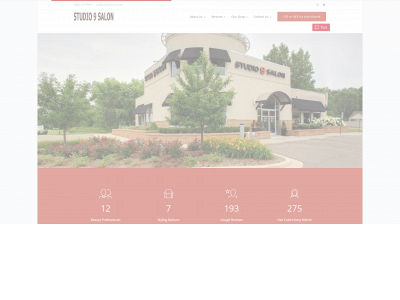 studio9salon.com snapshot