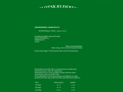 slotskaelderen.dk snapshot