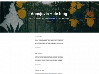 annsjovis.be snapshot