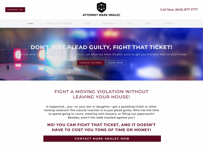 trafficticketdefenseny.com snapshot