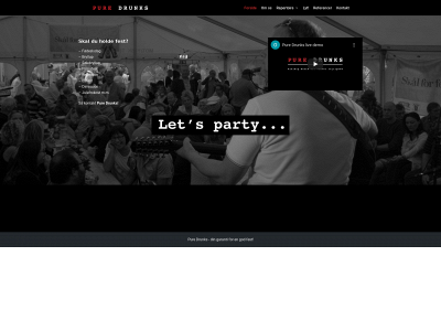 puredrunks.dk snapshot
