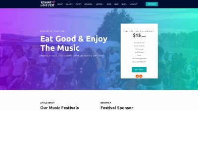 reggaelovefest.com snapshot