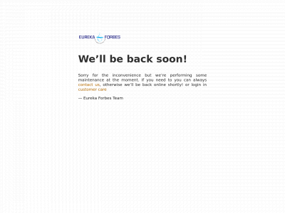 eurekaforbes.co.ae snapshot