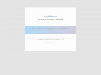maytalents.com snapshot
