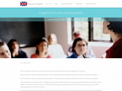 sassarienglish.net snapshot