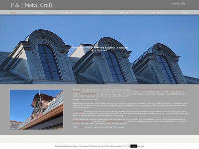 pjmetalcraft.com snapshot