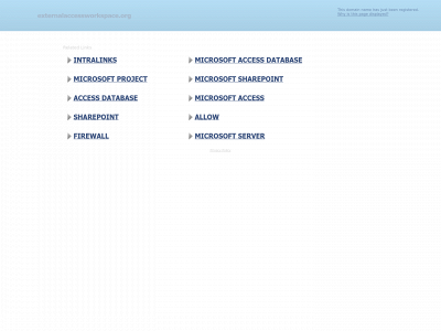 externalaccessworkspace.org snapshot