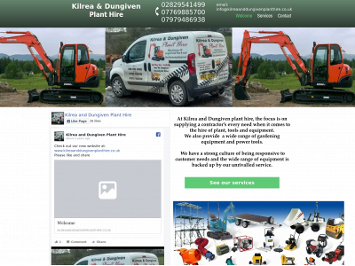 kilreaanddungivenplanthire.co.uk snapshot