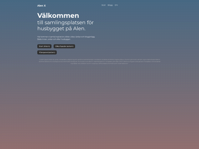 alenx.se snapshot