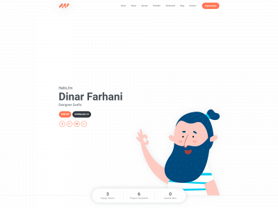 dinarfarhani.com snapshot