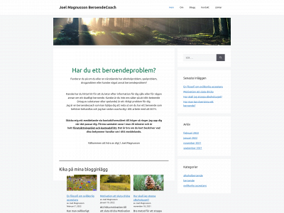 beroendecoach.se snapshot