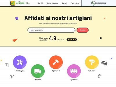 artigianitop.com snapshot