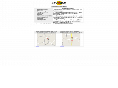 arbuzas.lt snapshot