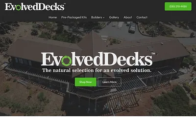 evolveddecks.com snapshot