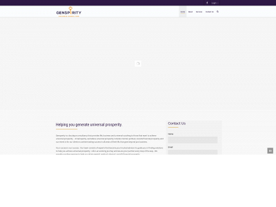 gensperity.com snapshot