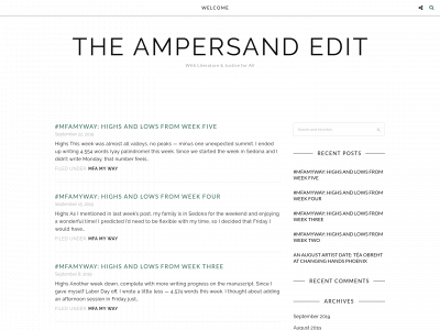 theampersandedit.com snapshot
