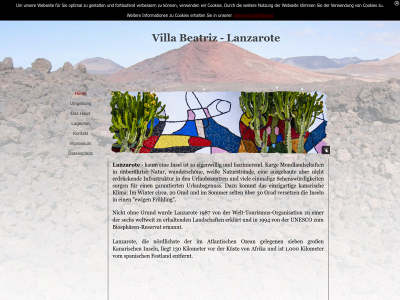 villa-beatriz.de snapshot