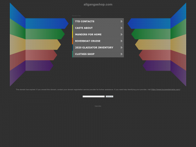 allgangashop.com snapshot