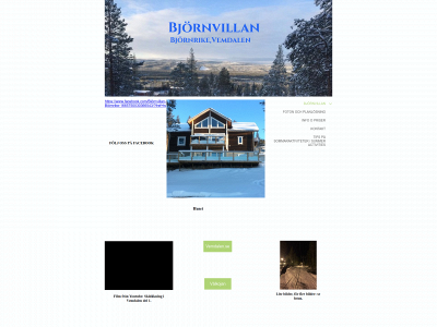 bjornvillan.com snapshot