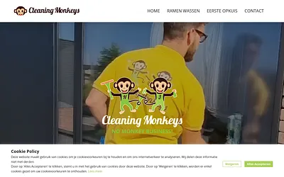cleaningmonkeys.be snapshot