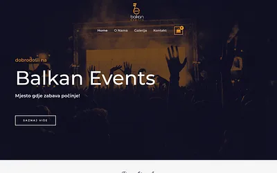 balkanevents.no snapshot