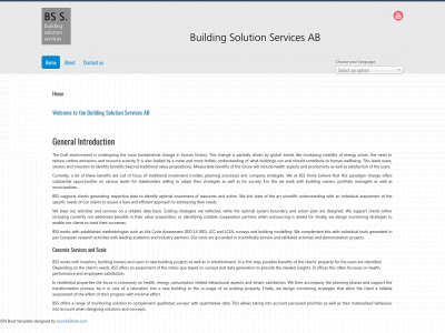 buildingsolution.se snapshot