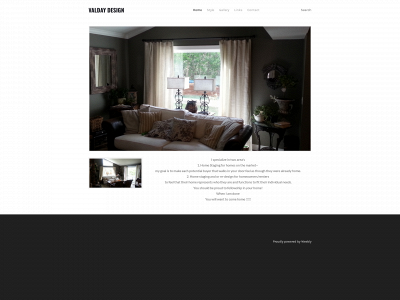 www.valdaydesign.com snapshot