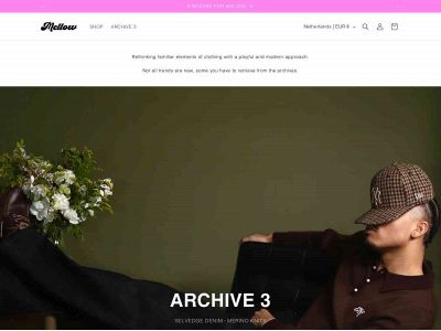 mellowclothing.dk snapshot