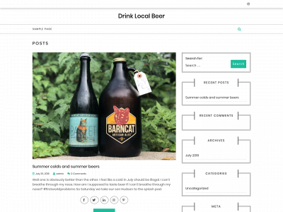 drinklocalbeer.ca snapshot