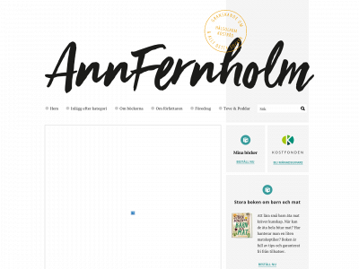 annfernholm.se snapshot