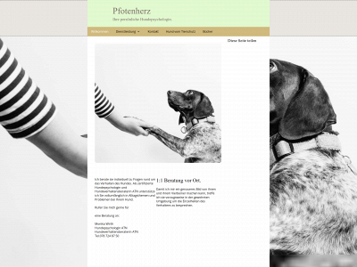 pfotenherz.ch snapshot