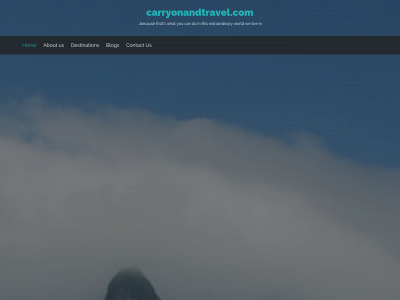 carryonandtravel.com snapshot