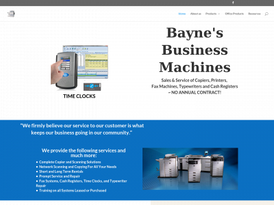 baynesbusiness.com snapshot