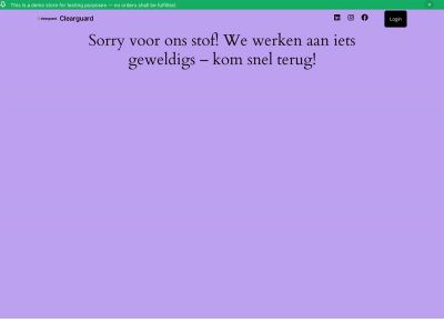 clearguard.nl snapshot