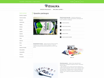 vizualika.lt snapshot