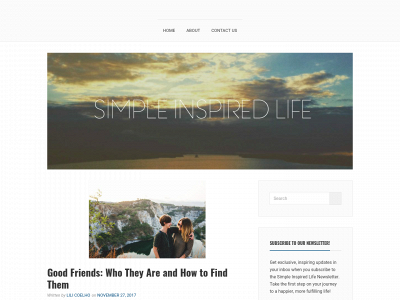 simpleinspiredlife.com snapshot
