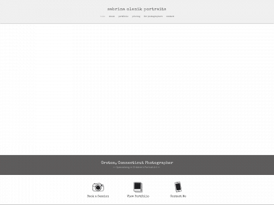 sabrinaolenik.com snapshot
