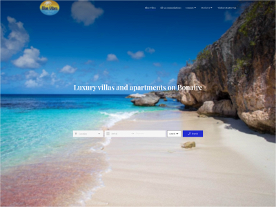 bluevibesbonaire.com snapshot