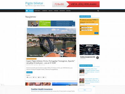 pigusbilietai.lt snapshot