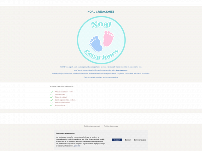 noalcreaciones.com snapshot