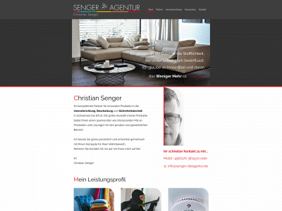 senger-dieagentur.de snapshot