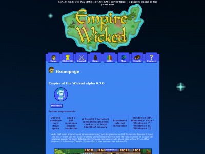 empireofthewicked.com snapshot