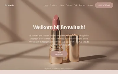 browlush.nl snapshot