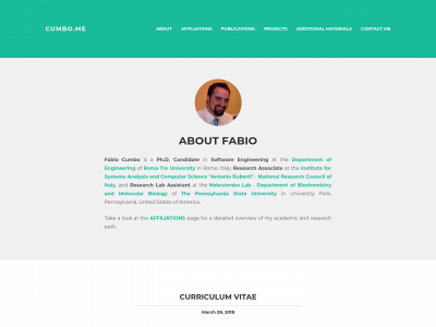 cumbo.me snapshot
