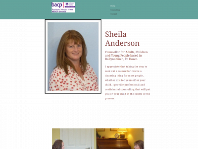 sheilaandersoncounsellor.co.uk snapshot