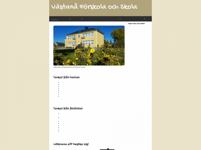 vastanaskola.se snapshot