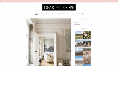 dearpenelope.com snapshot