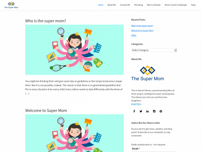 thesupermom.net snapshot