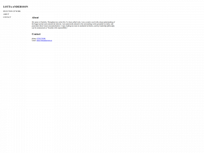 lottaandersson.se snapshot