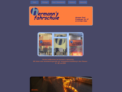 hermannzosel-fahrschule.de snapshot